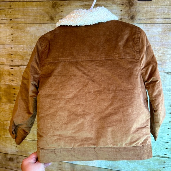 NWOT Tommy Bahama Fleece Tan Jacket 3T - Picture 2 of 3